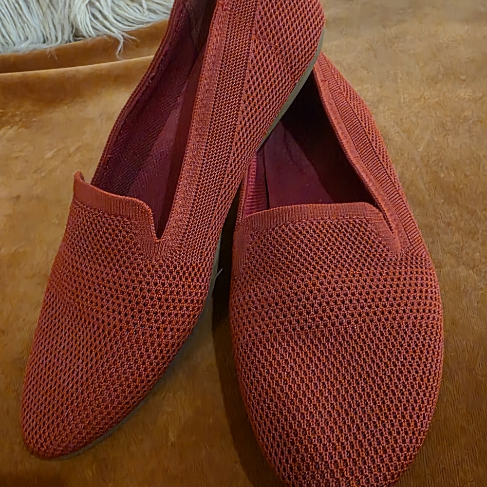Bandolino Red Mesh Loafers